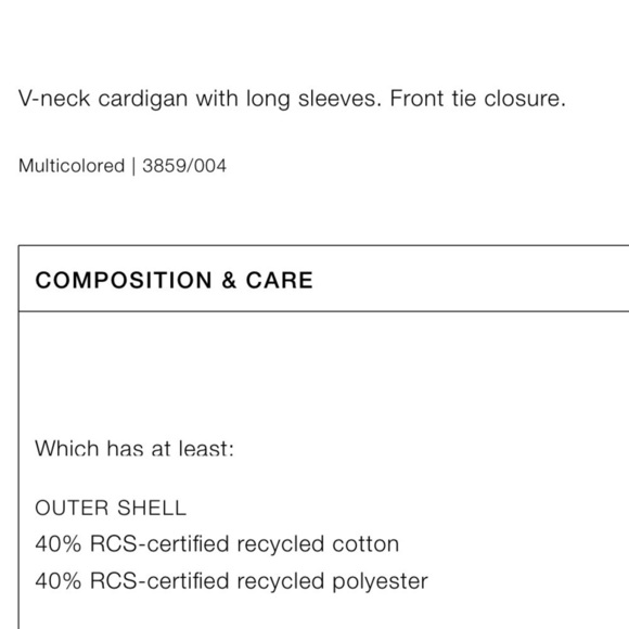 Zara NWT striped knit cardigan - Picture 7 of 11